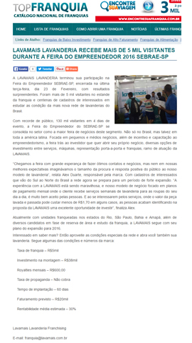 Lavamais - Clippings