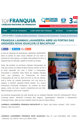 Lavamais - Clippings